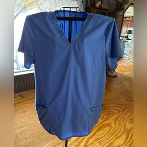 Cherokee Workwear Revolution Women's 3-Pocket STRETCH V-Neck Scrub Top